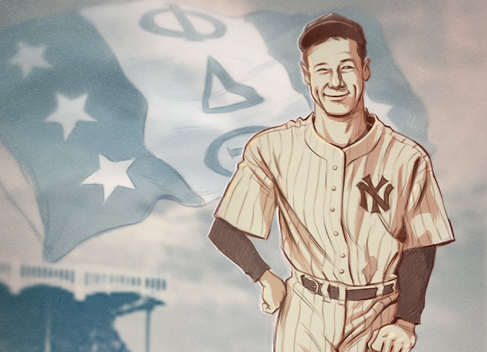 Lou Gehrig - Phi Delta Theta Fraternity