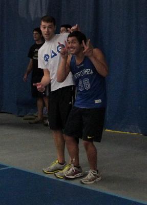 My twin and I at Greek Olympics