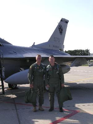 My F-16 right seat ride!