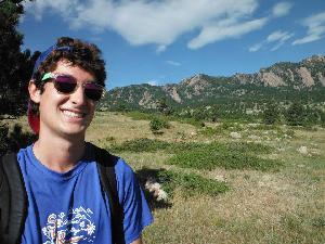 Me in the mountains of my hometown