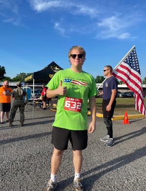 Recently I competed in the Trail of Honor 5K as my athletic endeavor.