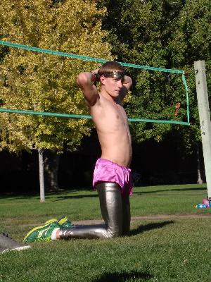 Stretching For A Race!