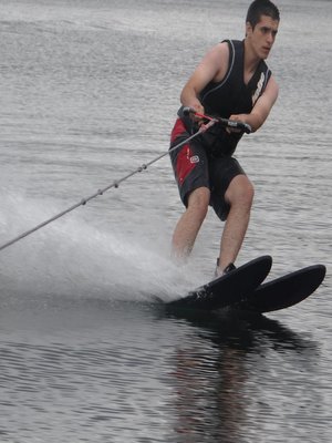 Skiing in Lake Washington (Summer 2013)