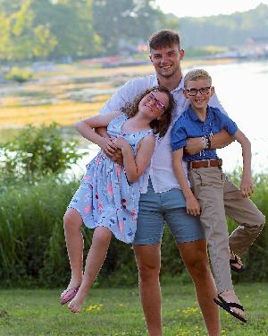 My siblings and I 