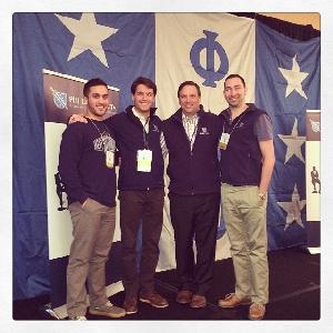Ohio Lambda brothers at PLC 2014