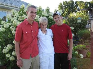 Me & My Grammy & my cousin, Makennon.