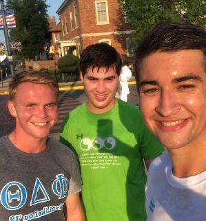 Myself, Jake, and Paul (IP#906) After Completing the Iron Phi 5K at KELI